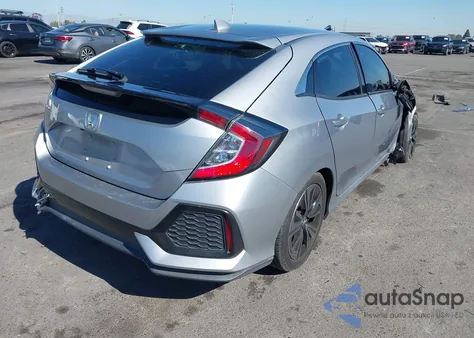 2018 Honda Civic Ex z USA, uszkodzony, nr VIN SHHFK7H5XJU411808